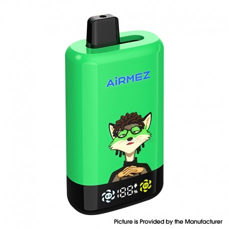 [Ships from EU-1 Warehouse] Airmez FOX 2 IN 1 Pro 80K Disposable Kit - Grape Ice & Triple Berry Ice, 650mAh, 30ml, 1.0ohm