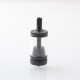 Authentic Ambition Mods Revorie MTL RTA Rebuildable Atomizer - Black, Air Pins 0.8, 1.0, 1.2mm, 5.0ml, 23mm Diameter
