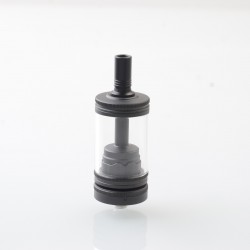 Authentic Ambition Mods Revorie MTL RTA Rebuildable Atomizer - Black, Air Pins 0.8, 1.0, 1.2mm, 5.0ml, 23mm Diameter