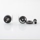 Authentic Ambition Mods Revorie MTL RTA Rebuildable Atomizer - Black, Air Pins 0.8, 1.0, 1.2mm, 5.0ml, 23mm Diameter