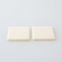 RekaVape Replacement Cover Panel Plate for LVE Orion 2 II / LVE Orion 2 II Pro Pod System - Beige, Monarchy Pattern, POM (2 PCS)
