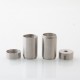 YFTK Atto Style Mechanical Mod with Chip - Silver, Stainless Steel, 1 x 18650 / 18350