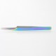 Authentic VETUS MCS-16-7B Isolation Straight Tweezers - Rainbow