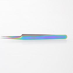 Authentic VETUS MCS-16-7B Isolation Straight Tweezers - Rainbow