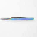 Authentic VETUS MCS-16-7B Isolation Straight Tweezers - Rainbow