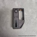 Bootleger DNA60C 60W Style Boro Box Mod - Black, 3D Print, VW 1~60W, 1 x 18650, Evolv DNA60C Chipset