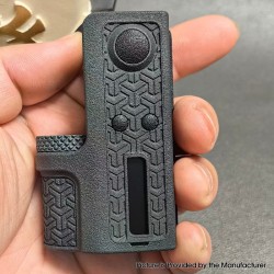 The UnNamed SBS DNA60C 60W Style Side by Side SBS Box Mod - Black, 3D Print, VW 1~60W, 1 x 18650, Evolv DNA60C Chipset