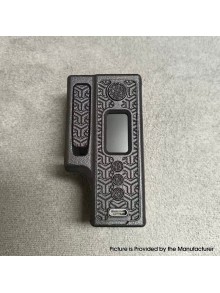 The MULE_V2 DNA100C 100W Style Boro Box Mod - Black, 3D Print, VW 1~100W, 1 x 21700, Evolv DNA100C Chipset