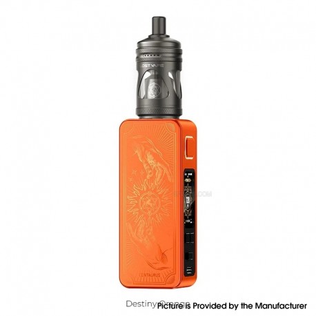[Ships from Bonded Warehouse] Authentic Lost Vape Centaurus M120 S 120W Mod Kit with Centaurus Nano MTL Tank - Destiny Orange