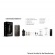 [Ships from Bonded Warehouse] Authentic Lost Vape Centaurus M120 120W Mod Kit with Centaurus Nano MTL Tank - Destiny Gold