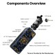 [Ships from Bonded Warehouse] Authentic Lost Vape Centaurus M120 120W Mod Kit with Centaurus Nano MTL Tank - Destiny Black