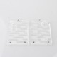 Authentic MK MODS V4 Replacement Front + Back Cover Panel Plate for dotMod dotAIO V2 Pod - Clear, Acrylic (2 PCS)