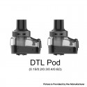 [Ships from Bonded Warehouse] Authentic Vaporesso Upgraded Armour G Series Empty Pod Cartridge - 5ml, DTL Pod (2 PCS)