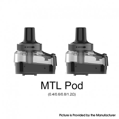 [Ships from Bonded Warehouse] Authentic Vaporesso Upgraded Armour G Series Empty Pod Cartridge - 5ml, MTL Pod (2 PCS)