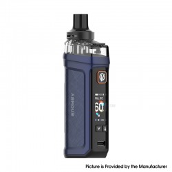 [Ships from Bonded Warehouse] Authentic Vaporesso Armour G2 60W Pod Mod Kit - Silk Blue, VW 5~60W, 3400mAh, 5ml, 0.2/ 0.4ohm