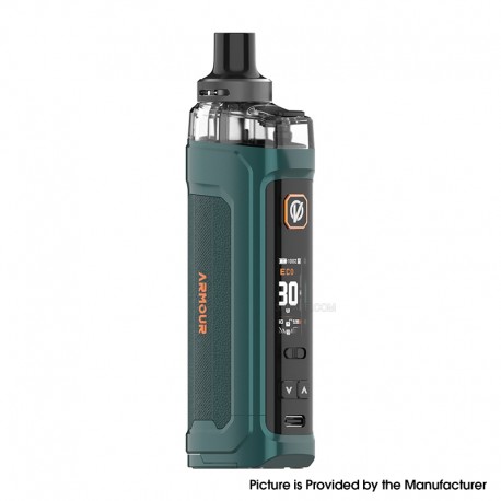 [Ships from Bonded Warehouse] Authentic Vaporesso Armour GS2 80W Pod Mod Kit - Pine Green, 5~80W, 1 x 18650, 5ml, 0.15 / 0.3ohm