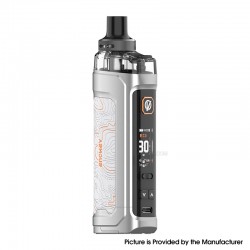 [Ships from Bonded Warehouse] Authentic Vaporesso Armour GS2 80W Pod Mod Kit - Silver Topo, 5~80W, 1 x 18650, 5ml, 0.15 / 0.3ohm