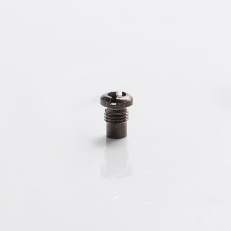 SXK Replacement Bohrung Airflow Insert Air Screw for Flash e-Vapor V4.5 /V4.5S+ RTA - Black, 1.1mm Airhole, 5.03 x 3.86mm (1 PC)