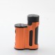 Authentic MECHVAPE Paramour V2 100W VW SBS Box Mod - Black Orange, VW 5~100W, 1 x 18650 / 21700