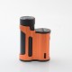 Authentic MECHVAPE Paramour V2 100W VW SBS Box Mod - Black Orange, VW 5~100W, 1 x 18650 / 21700