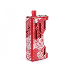 Authentic Veepon Royal V i3 60W DNA60 AIO Box Mod - Red Wing Limited Edition, VW 1~60W, 1 x 18650, For DotAIO tanks, DNA60 Chip