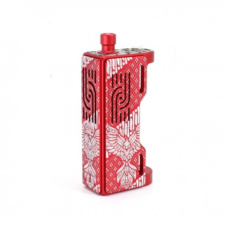 Authentic Veepon Royal V i3 60W DNA60 AIO Box Mod - Red Wing Limited Edition, VW 1~60W, 1 x 18650, For DotAIO tanks, DNA60 Chip