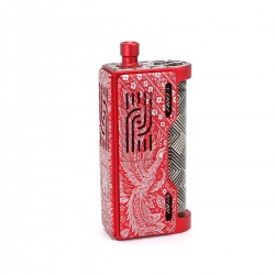 Authentic Veepon Royal V i3 60W DNA60 AIO Box Mod - Phoenix Limited Edition, VW 1~60W, 1 x 18650, For DotAIO tanks, DNA60 Chip