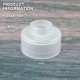 SXK NarTa Style RDTA Replacement Top Cap - Translucent, PC