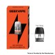 [Ships from Bonded Warehouse] Authentic GeekVape Q Pod Cartridge for Sonder Q / Q2 / Q Lite, Wenax Q Kit - 2ml, 0.6ohm Top Fill