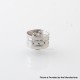 RekaVape Menelaus Polish Style RTA Rebuildable Atomizer - Silver, 316SS + PCTG, 4.0ml, 22mm Diameter