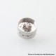 RekaVape Menelaus Polish Style RTA Rebuildable Atomizer - Silver, 316SS + PCTG, 4.0ml, 22mm Diameter