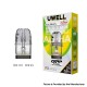 [Ships from Bonded Warehouse] Authentic Uwell Caliburn GPP Alpha Pod Cartridge - 0.9ohm, 3.0ml, Side Refill (4 PCS)