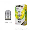 [Ships from Bonded Warehouse] Authentic Uwell Caliburn GPP Alpha Pod Cartridge - 0.9ohm, 3.0ml, Side Refill (4 PCS)