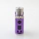 Authentic MECHVAPE Paramour V2 100W VW SBS Box Mod - Silver Purple, VW 5~100W, 1 x 18650 / 21700