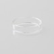 Replacement Short Glass Tank Tube for Flash 4.5S+ Style 22mm RTA - Transparent