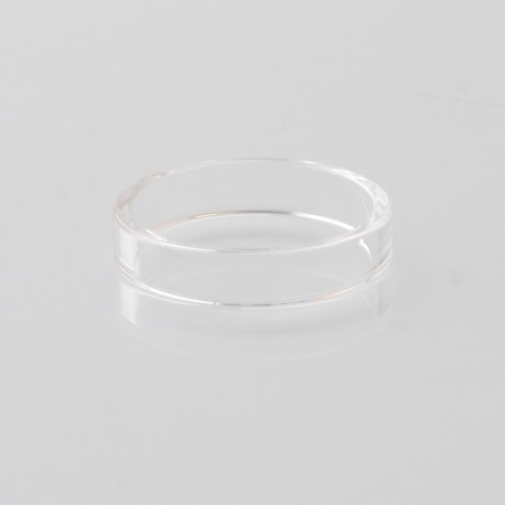 Replacement Short Glass Tank Tube for Flash 4.5S+ Style 22mm RTA - Transparent
