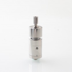 Flash 4.5S+ Style 22mm RTA Rebuildable Tank Atomizer - Silver, Titanium + Stainless Steel, 22mm Diameter