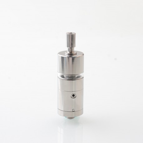 Flash 4.5S+ Style 22mm RTA Rebuildable Tank Atomizer - Silver, Titanium + Stainless Steel, 22mm Diameter