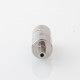 Flash 4.5S+ Style 22mm RTA Rebuildable Tank Atomizer - Silver, Titanium + Stainless Steel, 22mm Diameter