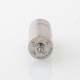 Flash 4.5S+ Style 22mm RTA Rebuildable Tank Atomizer - Silver, Titanium + Stainless Steel, 22mm Diameter
