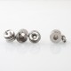 Flash 4.5S+ Style 22mm RTA Rebuildable Tank Atomizer - Silver, Titanium + Stainless Steel, 22mm Diameter