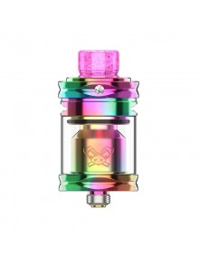[Ships from Bonded Warehouse] Authentic Hellvape Dead Rabbit Mini RTA Atomizer - Rainbow, 3.5ml, 23.5mm Diameter