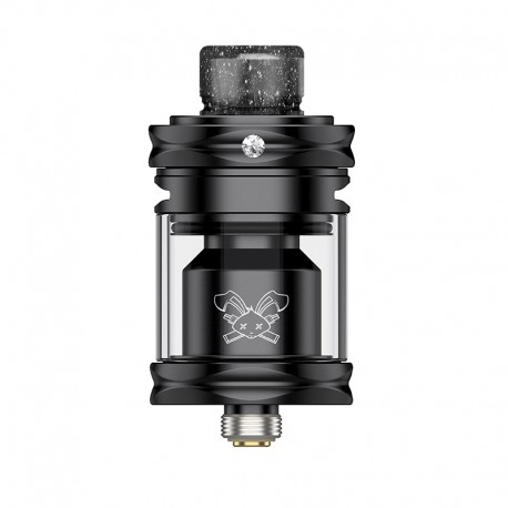 [Ships from Bonded Warehouse] Authentic Hellvape Dead Rabbit Mini RTA Atomizer - Matte Black, 3.5ml, 23.5mm Diameter