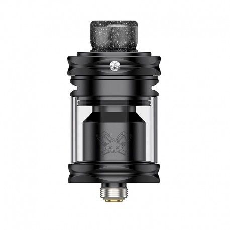 [Ships from Bonded Warehouse] Authentic Hellvape Dead Rabbit Mini RTA Atomizer - Matte Full Black, 3.5ml, 23.5mm Diameter