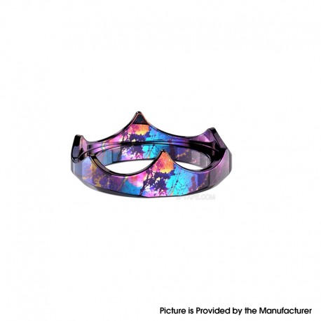Authentic Thunder Cloud X Monarchy iDot RBA Replacement Decorative Crown Accessory - Cosmic Splatter Titanium LE