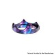 Authentic Thunder Cloud X Monarchy iDot RBA Replacement Decorative Crown Accessory - Phantom Stripe Titanium LE