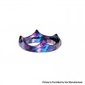 Authentic Thunder Cloud X Monarchy iDot RBA Replacement Decorative Crown Accessory - Phantom Stripe Titanium LE