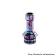 Authentic Thunder Cloud 510 Drip Tip for iDot RBA and other RDA / RTA / RDTA Atomizer - Cosmic Splatter Titanium LE