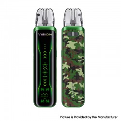 [Ships from Bonded Warehouse] Authentic Uwell Caliburn G5 Vision 35W Pod System Kit - Camo Green, 1600mAh, 3ml, 0.4ohm