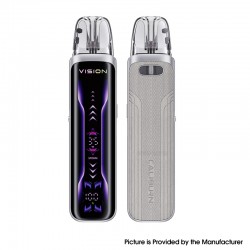 [Ships from Bonded Warehouse] Authentic Uwell Caliburn G5 Vision 35W Pod System Kit - Moon Silver, 1600mAh, 3ml, 0.4ohm